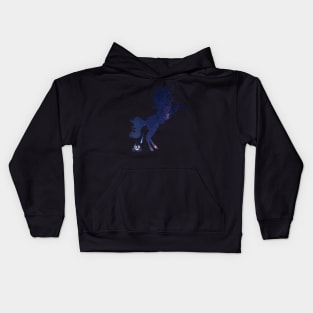 Poop Emoji Galaxy Unicorn Kids Hoodie